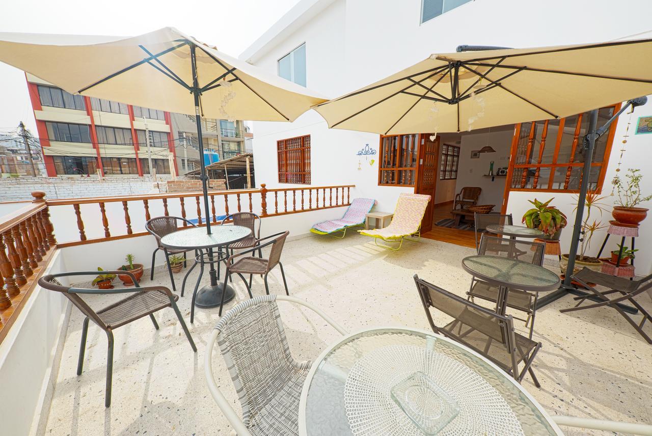 Punta Huanchaco Hostel מראה חיצוני תמונה